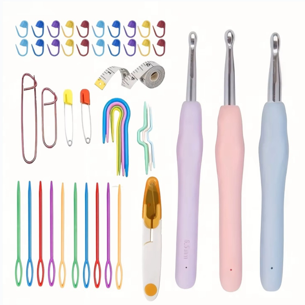 Tape Measure - Ergonomic Crochet Hooks Set Large Size