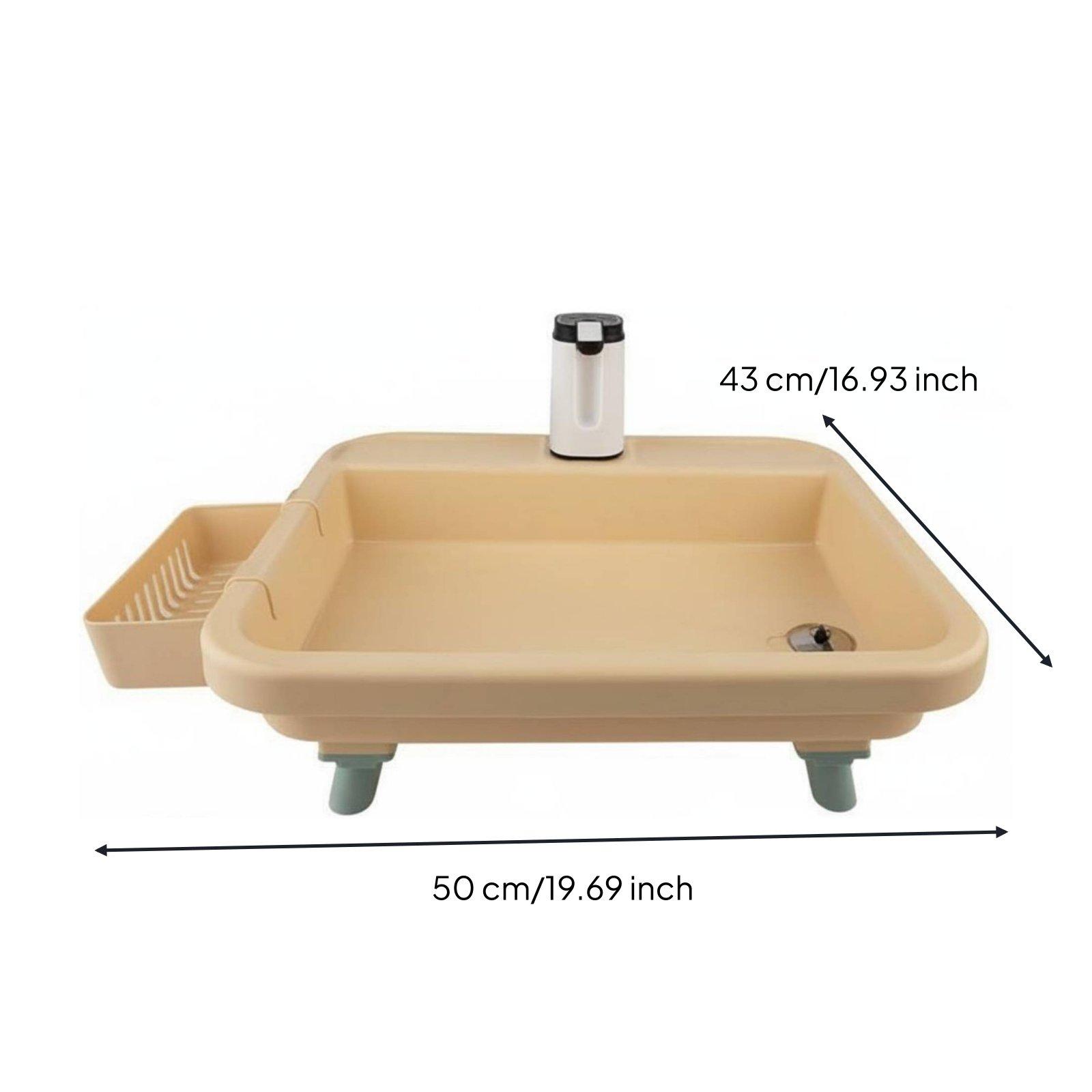 Portable Camping Sink with Bui - Faucet 评论和价格