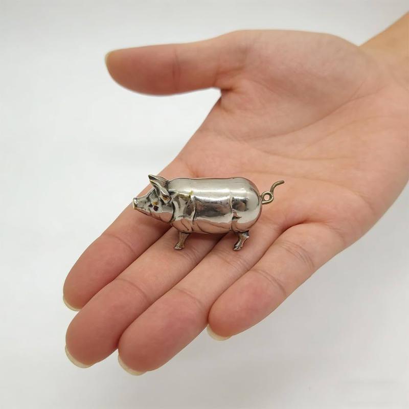Vintage Pig Shaped Mini Tape M - Tape Measure 评论和价格