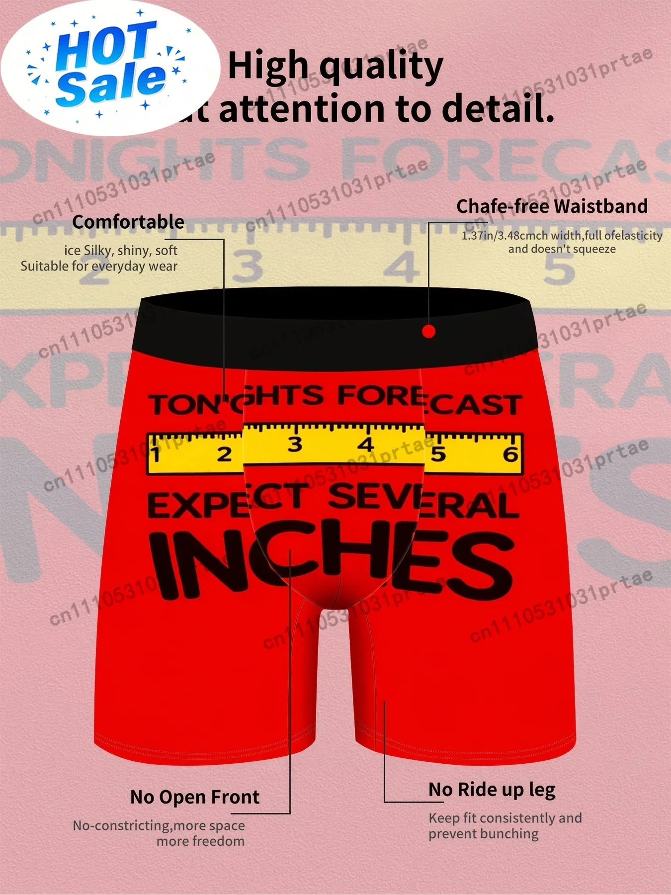 Novelty Tape Measure Underwear - Tape Measure 评论和价格