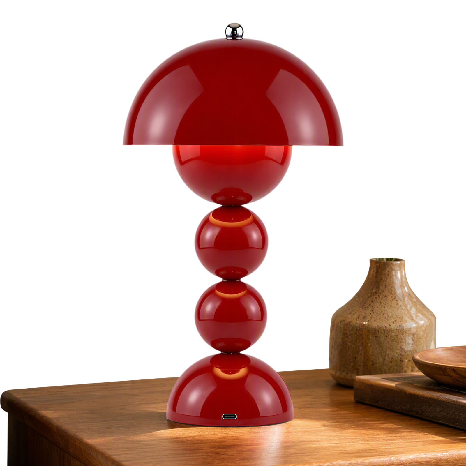 Mushroom Flower Bud Table Lamp - Light Switch 评论和价格
