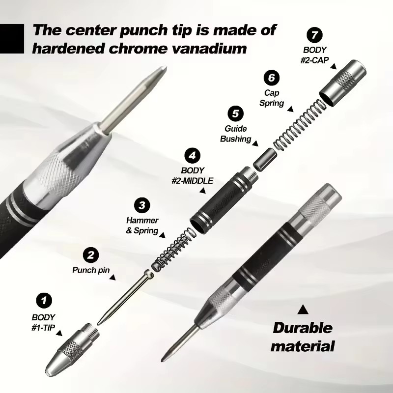 Auto Center Puncher Hole Marke - Drill Bits 评论和价格