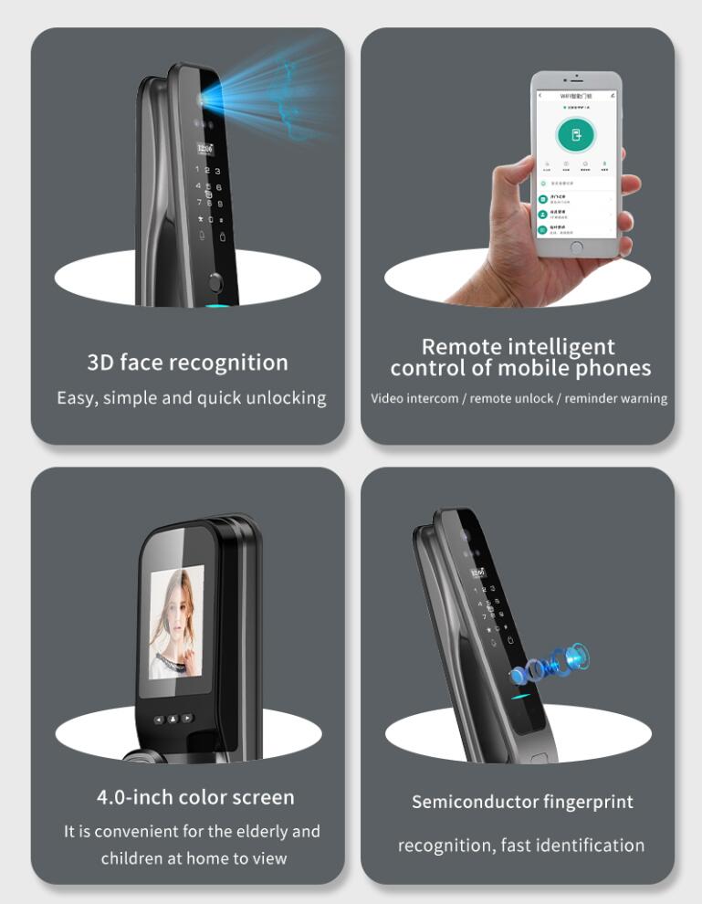 Tuya Fully Automatic Smart Doo - Door Lock 评论和价格