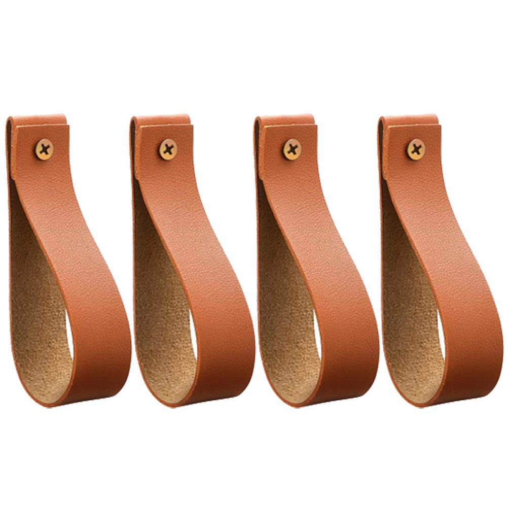 4Pcs PU Curtain Rod Strap Hook - Curtain Rods 评论和价格