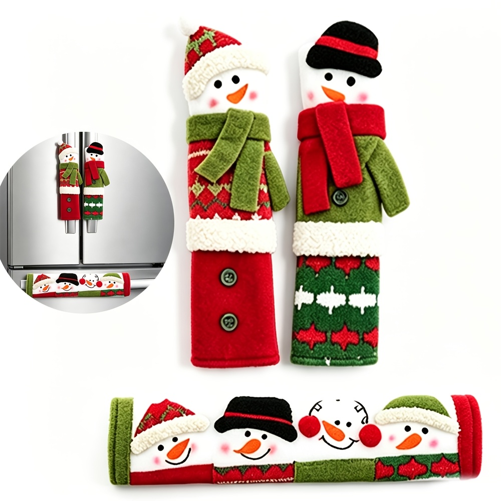 Christmas Snowman Refrigerator - Door Handle 评论和价格