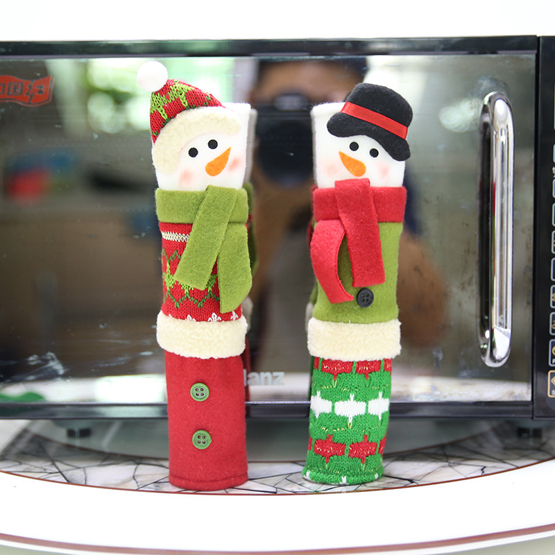 Christmas Snowman Refrigerator - Door Handle 评论和价格