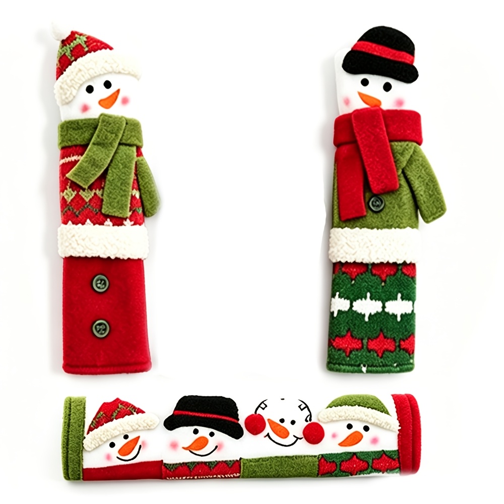 Christmas Snowman Refrigerator - Door Handle 评论和价格