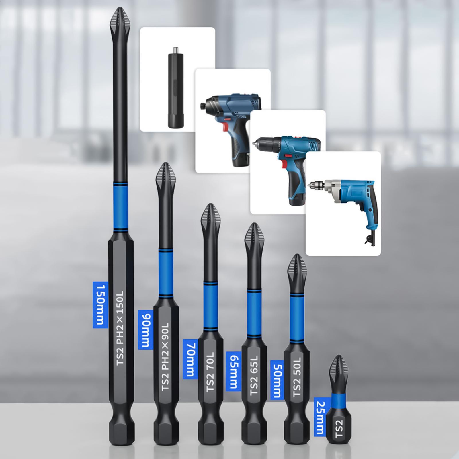 Drill Screwdriver Bit Set 6-Pi - Drill Bits 评论和价格