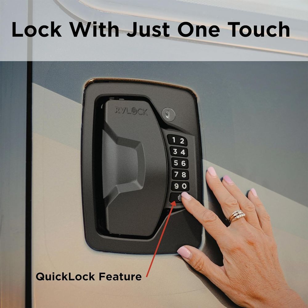 Atlas RV Door Lock for Class A - Door Lock 评论和价格
